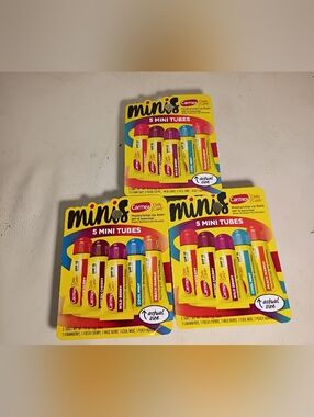 CarMex Minis Moisturizing Lip Balm SPF 15 Sunscreen 15 Mini Tubes Brand New